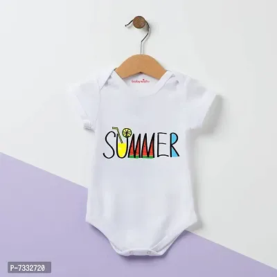 baby wish Summer gifted to Baby Bodysuits Newborn occasion Romper Half Sleeve Envelope Neck Cute Outfits Summer Occasion Enjoy -thumb2