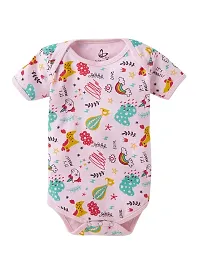 baby wish Baby Boy's and Baby Girl s Bodysuits Cotton Full Sleeve Rompers Gift Set Full Sleeves Onesies for Infant-thumb1