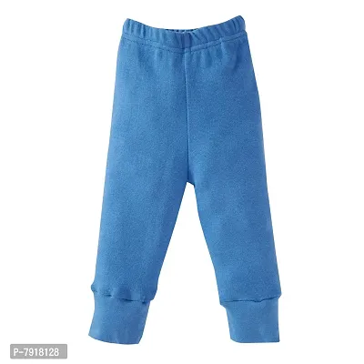 baby wish Kids Pajama Baby Pajamas for Kid’s Leggings Combo Set Pant for Boy's and Girl's with Elastic Waist Newborn Baby Unisex Trackpant & Lowers for Toddlers 100% Cotton Pack of 3(Blue, 2-3Years)-thumb4