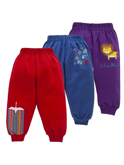 baby wish Unisex Kids Elastic Soft Cotton Pajamas Pant
