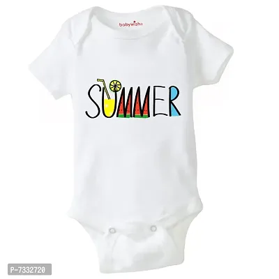 baby wish Summer gifted to Baby Bodysuits Newborn occasion Romper Half Sleeve Envelope Neck Cute Outfits Summer Occasion Enjoy 