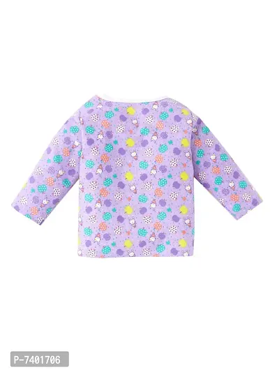 baby wish Baby Clothing Set for Winter Full Sleeve Flannel Jabalas for New Born Baby Clothes Set Tshirt Jhabla Pajama Set-thumb3