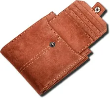Brown Leather Short Length For Men-thumb3