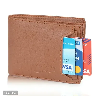 Sonrisa Artificial Leather Wallet Tan-thumb0