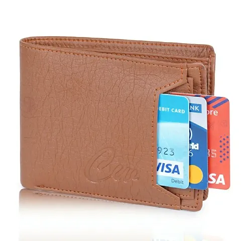 Stylish Artificial Leather Two Fold Wallets For Men