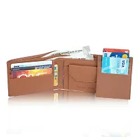 Sonrisa Artificial Leather Wallet Tan-thumb2