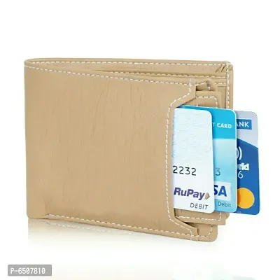 Sonrisa Artificial Leather Wallet Beige