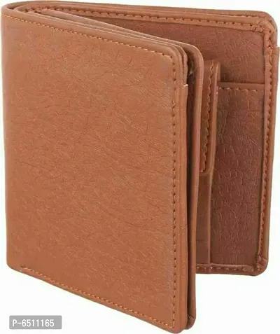 Sonrisa Artificial Leather Wallet Tan-thumb4