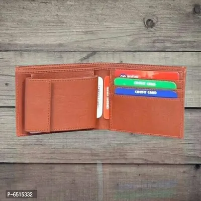 Sonrisa Artificial Leather Wallet Tan-thumb2