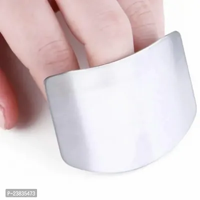 Stainless Steel Finger Guard Cutting Protector-thumb0