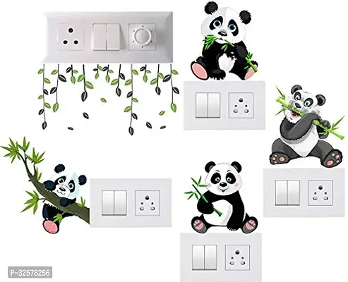 Designer Decorative Self Adhesive Small Switch Penal Board Sticker-thumb0