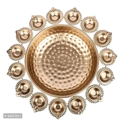 Diya Urli (10 Inch) For Home Decoration-thumb3