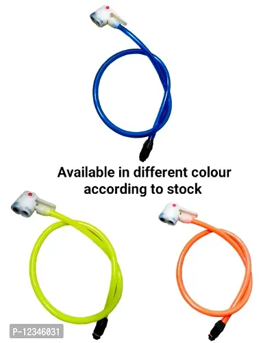 MULTIFUNCTIONAL CYCLE PUMP PIPE,CYCLE PUMP NOSEL,CHINA PUMP PIPE ,AIR PUMP PIPE AVAILABLE IN DIFFERENT COLOUR ACCORDING TO STOCK (SET OF 2)-thumb2
