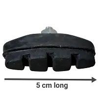 4 Piece Black Rubber Brake Shoe Pads for 12T,14T,16T,and 20T Brake Shoe Bicycle-thumb3