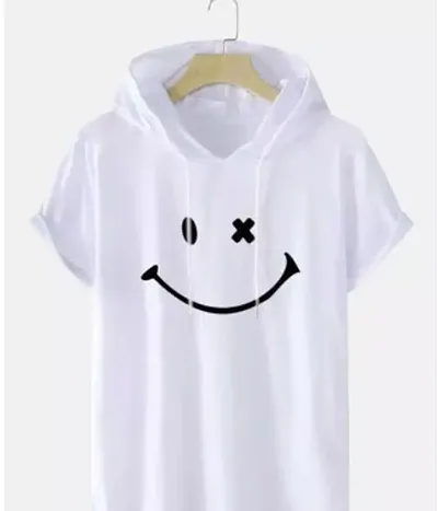 Pretty Hooded T-shirt For Men