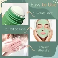 Green Tea Cleansing Mask Stick for Face | For Blackheads, Whiteheads  Oil (Pack of 2 )-thumb2