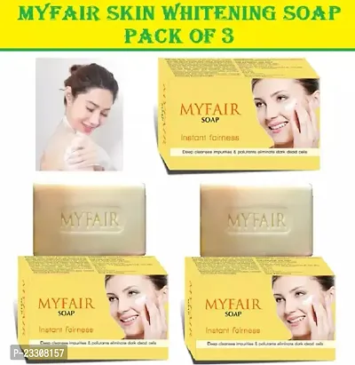 Premium Myfair Instant Skin Fairness Soap (Each 75g) Pack of 3