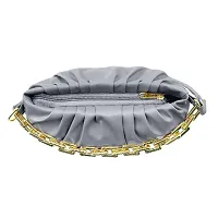 JIGAR Premium  Stylish Women Sling bags/Sling Purse. (PU-Leather) (Grey)-thumb3