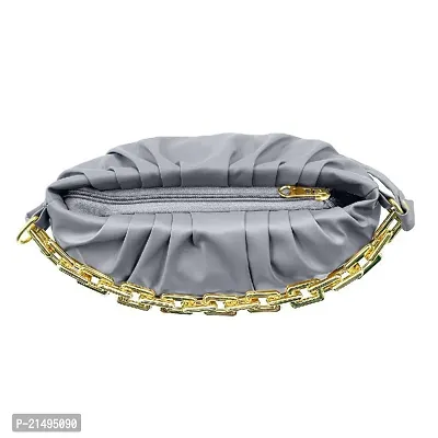 JIGAR Premium  Stylish Women Sling bags/Sling Purse. (PU-Leather) (Grey)-thumb4