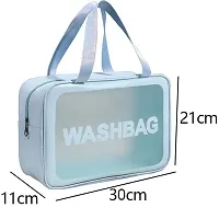 Cosmetic Organizer Bag Waterproof Makeup Pouch Zippered Travel Storage Washbag-thumb3