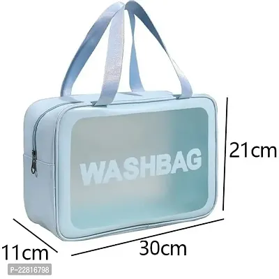 Cosmetic Organizer Bag Waterproof Makeup Pouch Zippered Travel Storage Washbag-thumb4