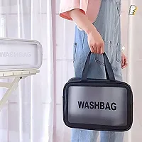 Cosmetic Organizer Bag Waterproof Makeup Pouch Zippered Travel Storage Washbag-thumb1