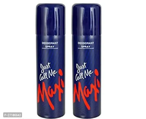 Maxi Deodorant Spray For Men  Women, 200ml - Just Call Me (Pack of 2)