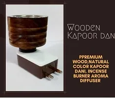 Electroma Wooden Aroma burner / Kapoordani-thumb3