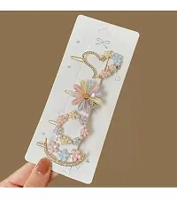 4 PCs Crystal Hair Clip Set-thumb2