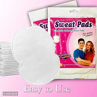 Underarms Sweat Pads Disposable Highly Absorbent Sweat Pads (Pack of 20)-thumb0