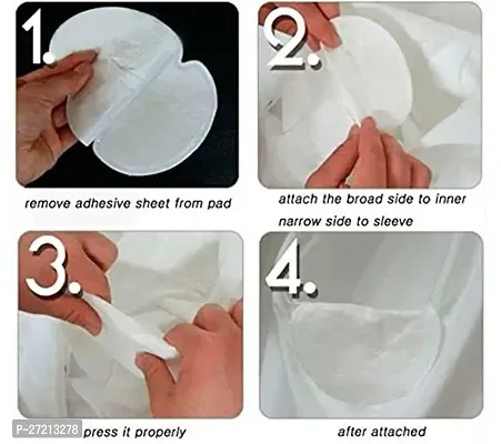 Underarms Sweat Pads Disposable Highly Absorbent Sweat Pads (Pack of 20)-thumb3
