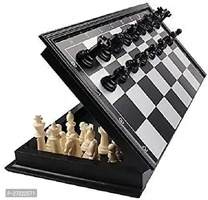 Magnetic Folding Chess Board Set, (10 Inch) Travel Toys for Kids and Adults Educational Board Games Board Game-thumb0