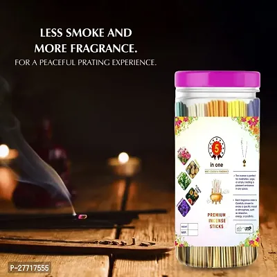 5 in 1 Multi Fragrance Incense Stick Agarbatti for home  240 sticks-thumb3