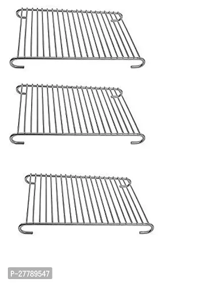 Kitchen Stainless Steel Hot Plate Stand - Pack of 3