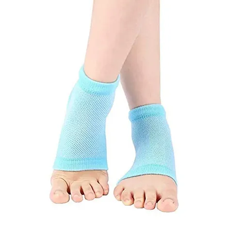 Heel Pain Relief Silicone Gel Heel Socks Foot Protector anti crack heel socks Heel Protector Socks Silicon Toe Free Heel Pain Relief Socks For Men And Women