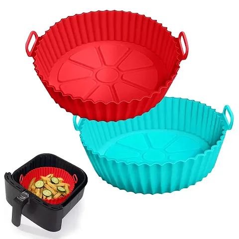 2 Pack Air Fryer Silicone Pot