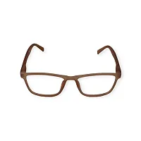 Spectacle Frames Full Frame Brown Spectacle frames Half Rim Square Frame For Men  Women-thumb1