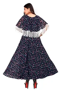 Classic Georgette Printed Dress for Women-thumb1