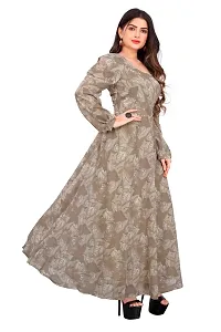 Classic Georgette Printed Dress for Women-thumb3