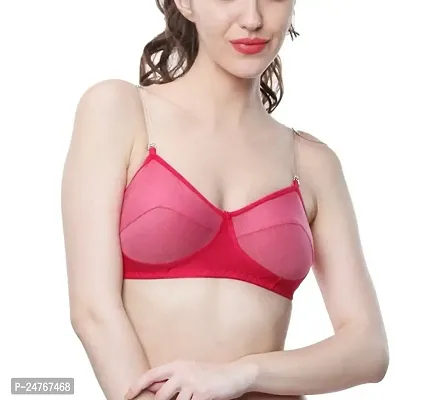 Women Plus Size Full Coverage Non-Padded,Non Wired Pure Cotton Everyday Bra