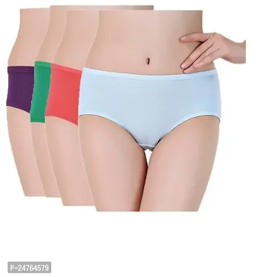 pavvoin Women's Panty(Pack of 4)(Multicolor,pb17)