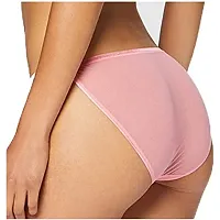 pavvoin Women's String Thong Bikini Cotton Lycra Panty for Women and Girls for Daily use (Pack of 10) Panty(multicolered,stemstem1)-thumb2