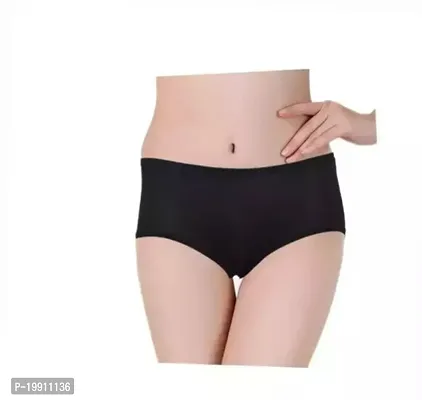 Stylish Fancy Cotton Solid Panty For Women Pack Of 1-thumb0