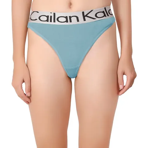 cailan kalai blend thong panty for women pack of 1