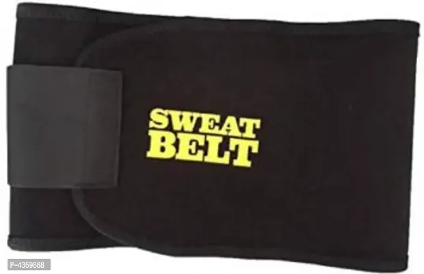 Women Shapewear (sweat belt) Thigh Support  (Black)-thumb0