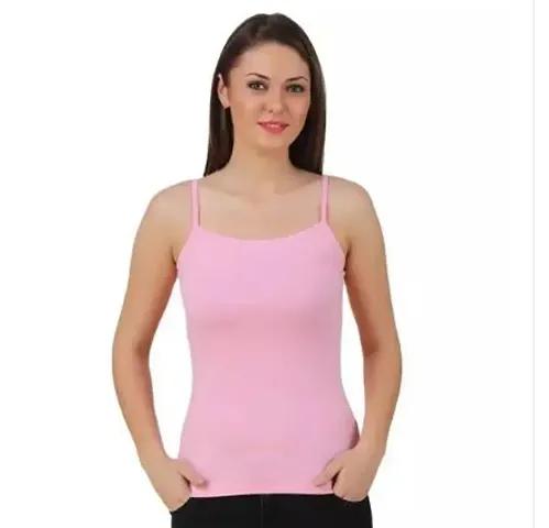 Stylish Acrylic Solid Camisoles For Women