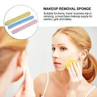 Facial Sponges For Face Cleansing Facial Cleaning Sponge Facial Cleaning Wash Puff Sponge Cleansing Pad Sponge For Face Cleaning - Multicolor-thumb1