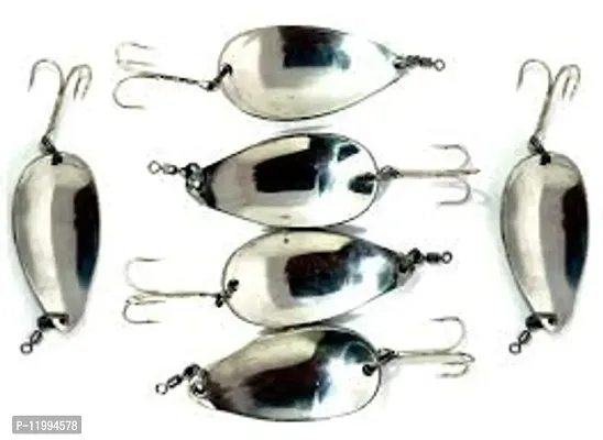 SPE FISHING SPOON STAINLESS STEEL 6 PC-thumb0