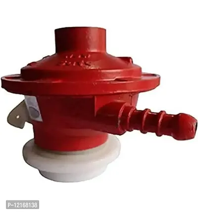 SPR REGULATOR RED COLOUR FOR DOMESTIC PURPOSE / HOME CYLINDER GAS REGULATOR-thumb0