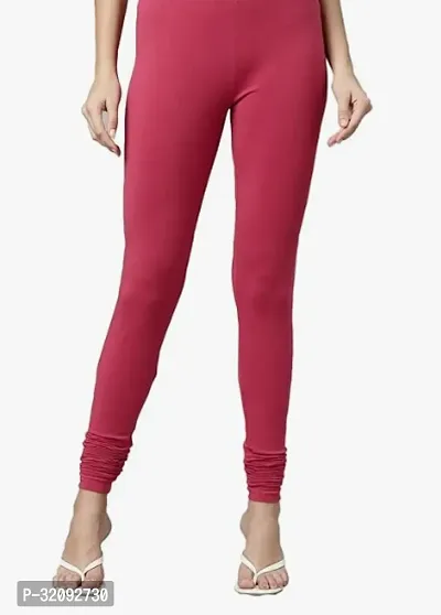 Stylish Solid Polyester Legging for Women-thumb0